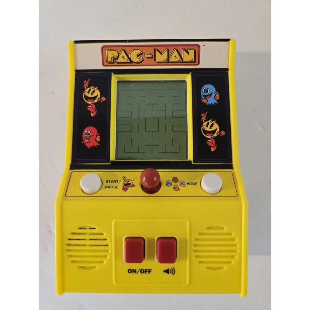 Pac-Man Retro Mini Arcade Electronic Handheld Game 09521 Tested